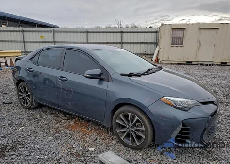 2017 Toyota Corolla L из США, поврежденный, VIN 2T1BURHE8HC757411